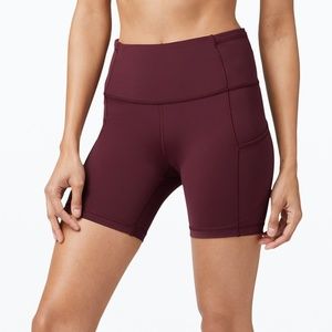 Lululemon Fast and Free Short 6" Non-Reflective